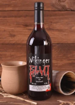 Wikingerblut, Met mit Kirschsaft, 6% Vol.