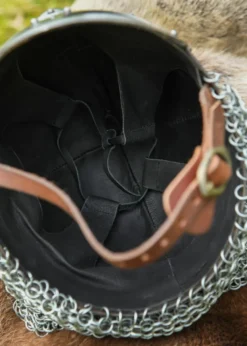 Wikinger-Brillenhelm Gjermundbu-Stil, 2 mm Stahl