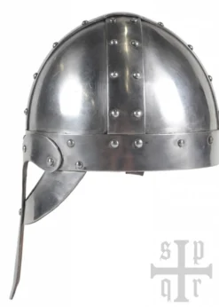 Wikinger Brillenhelm mit langem Nasal, 2 mm Stahl