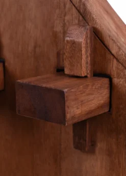 Wikinger Holzregal Drachenkopf, groß