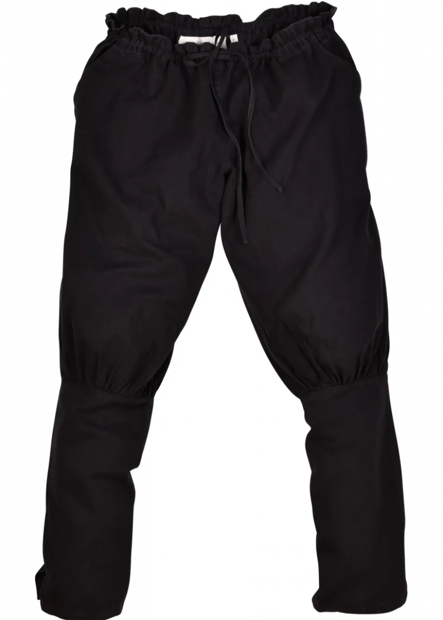 Wikinger-Hose / Rushose Olaf, schwarz