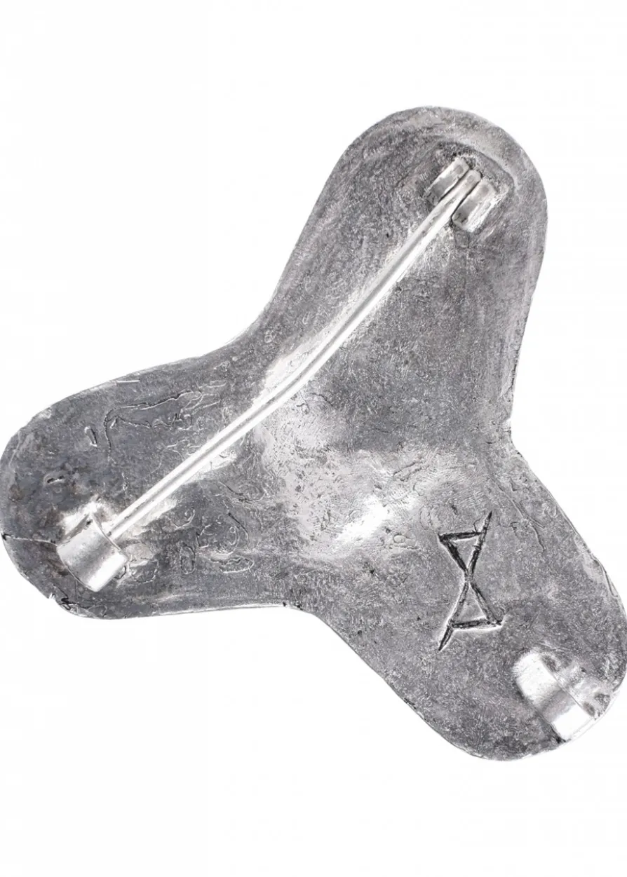 Wikinger Kleeblattfibel Värnamo, Brosche, Gewandschliesse