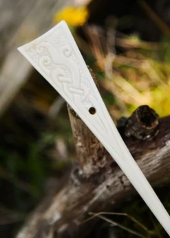 Wikinger-Knochennadel aus Trondheim, Gewandnadel, Haarnadel
