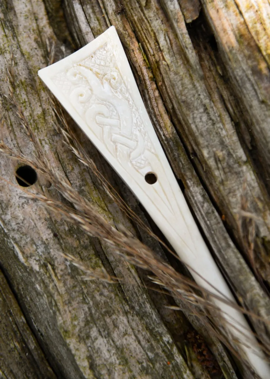 Wikinger-Knochennadel aus Trondheim, Gewandnadel, Haarnadel