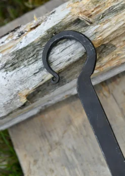 Wikingerpfanne mit langem Griff