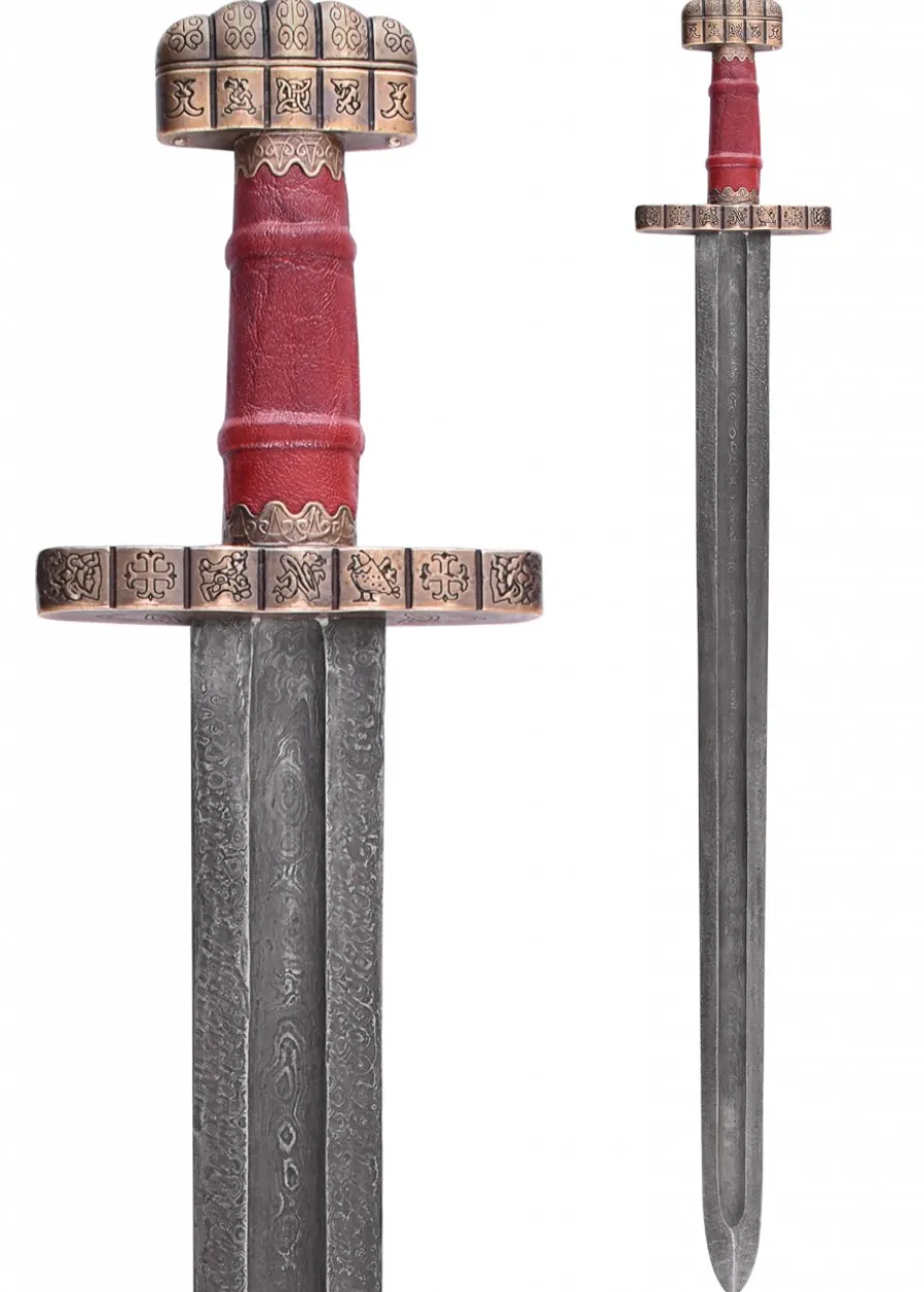 Wikingerschwert aus Haithabu, 9. Jh., Damaststahl