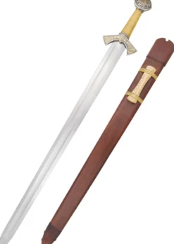 Wikingerschwert aus Langeid mit Scheide