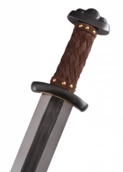 Wikinger-Schwert Godfred mit Damaststahlklinge