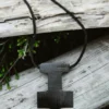 Wikinger Thorshammer Anhänger aus Horn