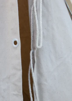Wikingerzelt, 2 x 2.3 x 1.8 m, 350 gsm, naturfarben