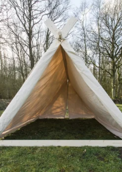 Wikingerzelt, 3 x 2.7 x 2 m, 350 gsm, naturfarben