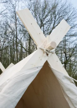 Wikingerzelt, 3 x 2.7 x 2 m, 350 gsm, naturfarben