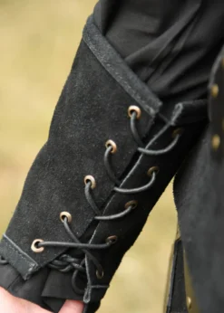 Wildleder Armschützer Vares, schwarz, Paar