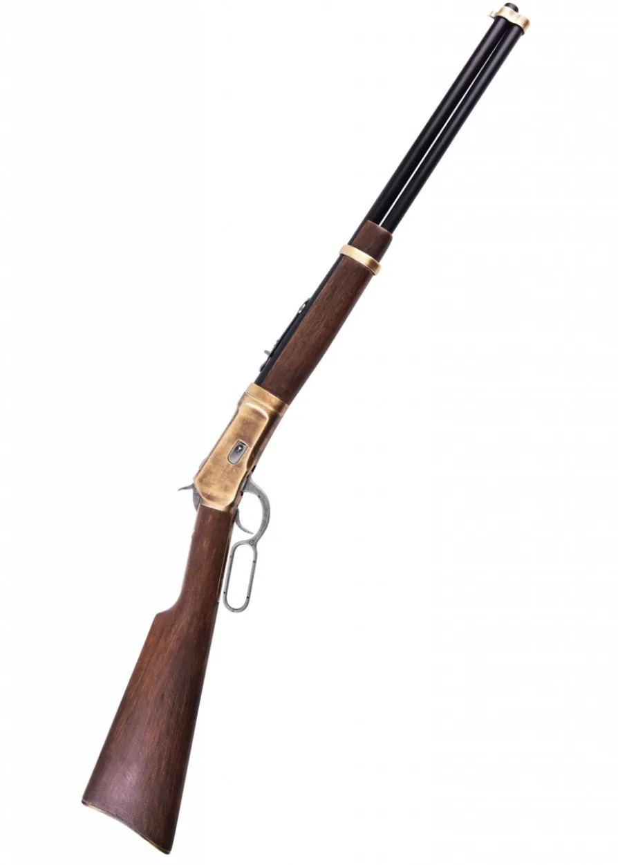 Winchester Karabiner Modell 1892, 98 cm, Messingbeschläge, Replik