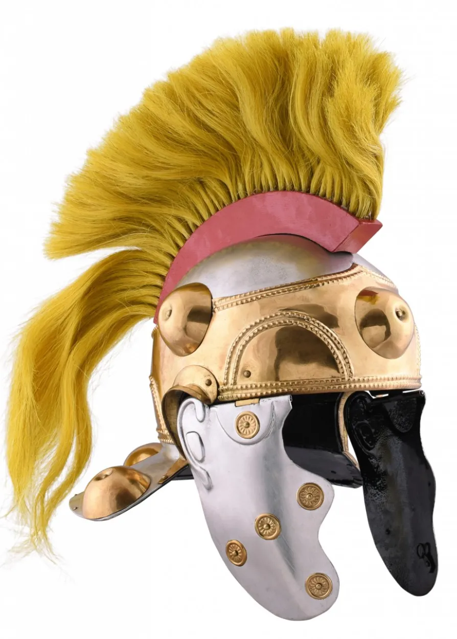 Witcham Gravel Helm, Römischer Auxiliarhelm, 1,2 mm Stahl