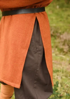 Wolltunika, Diamantköper, orange-rot