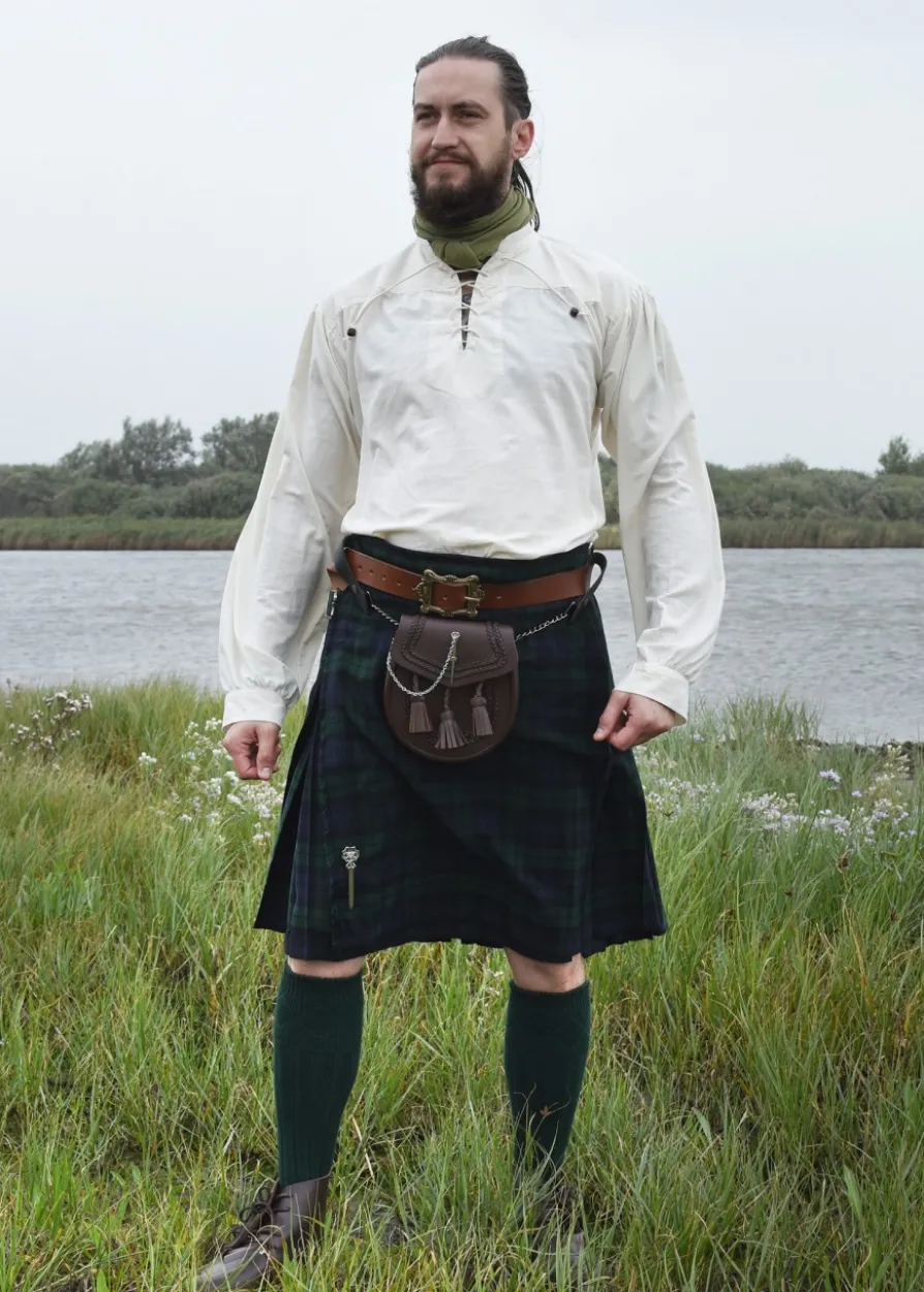 8 Yard Kilt, Schottenrock, Black Watch Tartan
