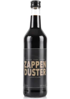 Zappenduster, Lakritzlikör, 26% vol. Alk., 0,5l Flasche - Holsteiner Geister