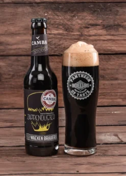 Zappenduster - Oatmeal Stout, 0,33l Flasche - Camba-Wacken-Collab