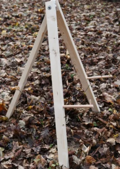 Zielscheibenständer aus Holz