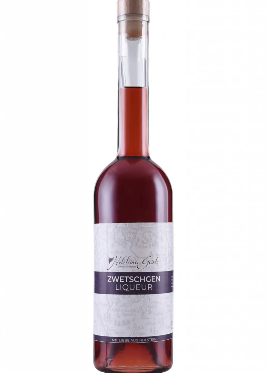 Zwetschgen Likör, 25% vol. Alk., 0,5l Flasche - Holsteiner Geister